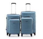 סט מזוודות קשיחות 4 יח` |28|24|20|18 אינץ` Swiss Voyager Atlanta גינס