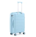 ⁦סט מזוודות קשיחות בלתי שבירות 3 יח' Swiss Voyager Armor בצבע גינס – גדלים 20/24/28 אינץ⁩ – תמונה ⁦5⁩