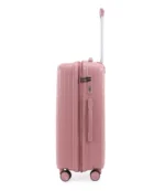 סט מזוודות קשיחות בלתי שבירות 3 יח' Swiss Royal Bali בצבע רוז גולד – גדלים 20/24/28 אינץ – תמונה 6