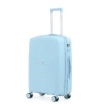 סט מזוודות קשיחות בלתי שבירות 3 יח' Swiss Royal Bali בצבע גינס – גדלים 20/24/28 אינץ – תמונה 3