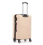 ⁦ סט מזוודות קשיחות 4 יח' /28/24/20/14 אינטש Swiss Voyager Bronx בצבע שמפנייה⁩ – תמונה ⁦5⁩