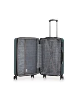 ⁦ סט מזוודות קשיחות 4 יח' /28/24/20/14 אינטש Swiss Voyager Bronx בצבע ירוק בקבוק⁩ – תמונה ⁦4⁩