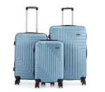 סט מזוודות קשיחות 3 יח  29/25/20 אינטש Swiss Voyager Covent גינס