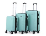 סט מזוודות קשיחות 3 יח  29/25/20 אינטש Swiss Voyager Covent מנטה