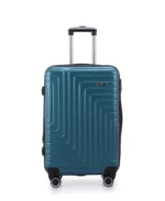 ⁦סט מזוודות קשיחות 3 יח  29/25/20 אינטש Swiss Voyager Covent ירוק בקבוק⁩ – תמונה ⁦5⁩