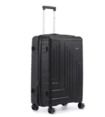 ⁦סט מזוודות קשיחות בלתי שבירות 3 יח' 31/26/20 Swiss Royal Florida בצבע שחור⁩ – תמונה ⁦6⁩