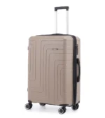 ⁦סט מזוודות קשיחות בלתי שבירות 3 יח' 31/26/20 Swiss Royal Florida בצבע שמפנייה⁩ – תמונה ⁦3⁩