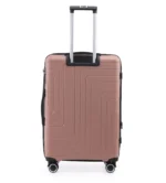 ⁦סט מזוודות קשיחות בלתי שבירות 3 יח' 31/26/20 Swiss Royal Florida בצבע רוז גולד⁩ – תמונה ⁦6⁩