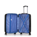 ⁦סט מזוודות קשיחות 4 יח' 28/24/20 /14 Swiss London בצבע שחור⁩ – תמונה ⁦4⁩