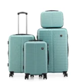 סט מזוודות קשיחות 4 יח' 28/24/20 /14 Swiss London בצבע מנטה