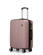 ⁦סט מזוודות קשיחות 4 יח' 28/24/20 /14 Swiss London בצבע רוז גולד⁩ – תמונה ⁦6⁩