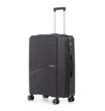 ⁦סט 4 מזוודות קשיחות בלתי שבירות 30/25/21/19 Swiss Royal  דגם Miami בצבע שחור⁩ – תמונה ⁦3⁩