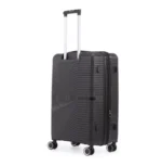 ⁦סט 4 מזוודות קשיחות בלתי שבירות 30/25/21/19 Swiss Royal  דגם Miami בצבע שחור⁩ – תמונה ⁦5⁩