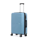 ⁦סט 4 מזוודות קשיחות בלתי שבירות 30/25/21/19 Swiss Royal  דגם Miami בצבע ג'ינס⁩ – תמונה ⁦4⁩