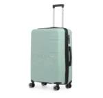 ⁦סט 4 מזוודות קשיחות בלתי שבירות 30/25/21/19 Swiss Royal  דגם Miami בצבע ירוק פיסטוק⁩ – תמונה ⁦3⁩