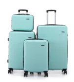 סט מזוודות קשיחות 4 יח' 28/24/20 /14 Swiss Madrid בצבע מנטה