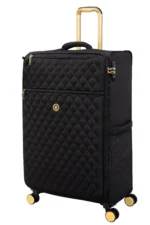 סט מזוודות בד קלות 3 יח' 30/25/20 מבית IT Luggage דגם GLIMMERING בצבע שחור – תמונה 6