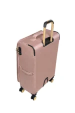 סט מזוודות בד קלות 3 יח' 30/25/20 מבית IT Luggage דגם GLIMMERING בצבע ורוד מוזהב – תמונה 9