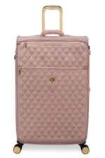 סט מזוודות בד קלות 3 יח' 30/25/20 מבית IT Luggage דגם GLIMMERING בצבע ורוד מוזהב – תמונה 4