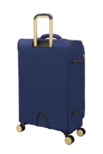 סט מזוודות בד קלות 3 יח' 30/25/20 מבית IT Luggage דגם GLIMMERING בצבע כחול – תמונה 9