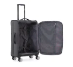 ⁦זוג מזוודות בד קלות 28/20 אינץ' Swiss Alpine בצבע אפור⁩ – תמונה ⁦5⁩