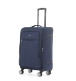 ⁦זוג מזוודות בד קלות 28/20 אינץ' Swiss Alpine בצבע נייבי⁩ – תמונה ⁦3⁩