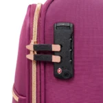 ⁦סט 5 מזוודות בד יוקרתיות דגם Bewitching מבית IT Luggage – גדלים 32/28/24/20/16 אינץ’ – בצבע סגול⁩ – תמונה ⁦7⁩