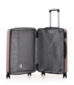 ⁦סט מזוודות קשיחות 3 יח /30/25/20 Swiss Voyager Berlin  בצבע רוז גולד⁩ – תמונה ⁦5⁩