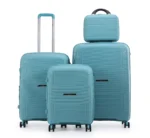 סט מזוודות  קשיחות בלתי שבירות  4 יח' 28/24/20/14 Swiss Brazil בצבע ג'ינס