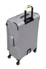 ⁦סט מזוודות בד קלות 3 יח' 30/25/20 מבית IT Luggage דגם CIRCULATOR בצבע אפור פיל⁩ – תמונה ⁦6⁩