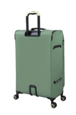⁦סט מזוודות בד קלות 3 יח' 30/25/20 מבית IT Luggage דגם CIRCULATOR בצבע ירוק טבעי⁩ – תמונה ⁦4⁩