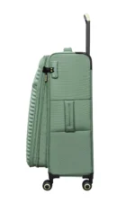 ⁦סט מזוודות בד קלות 3 יח' 30/25/20 מבית IT Luggage דגם CIRCULATOR בצבע ירוק טבעי⁩ – תמונה ⁦6⁩