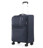 ⁦סט 3 מזוודות בד במשקל נוצה 28/24/20 אינץ Swiss Royal דגם C-lite בצבע נייבי⁩ – תמונה ⁦3⁩