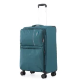 סט 3 מזוודות בד במשקל נוצה 28/24/20 אינץ Swiss Royal דגם C-lite בצבע טורקיז – תמונה 3