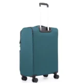 סט 3 מזוודות בד במשקל נוצה 28/24/20 אינץ Swiss Royal דגם C-lite בצבע טורקיז – תמונה 5