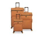סט מזוודות בד הקלות בעולם 3 יח' 30/25/20 מבית IT Luggage דגם COMPARTMENT בצבע כתום