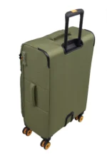 סט מזוודות בד הקלות בעולם 3 יח' 30/25/20 מבית IT Luggage דגם COMPARTMENT בצבע ירוק – תמונה 6