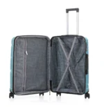 טרולי עליה למטוס 20 אינץ' מתרחבת Swiss Royal California בצבע ירוק בקבוק – תמונה 5