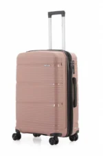 טרולי עליה למטוס 20 אינץ' מתרחבת Swiss Royal California  בצבע רוז