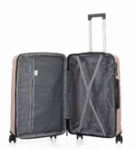 ⁦טרולי עליה למטוס 20 אינץ' מתרחבת Swiss Royal California  בצבע רוז⁩ – תמונה ⁦5⁩