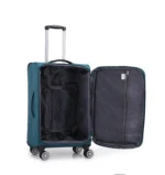 ⁦סט מזוודות בד 3 יח' 28| 24|20 Swiss Voyager Castlegate נפח מוגדל צבע טורקיז⁩ – תמונה ⁦3⁩