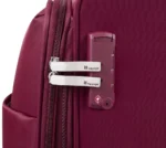 ⁦סט מזוודות בד קלות 3 יח' 30/25/20 מבית IT Luggage דגם Lustrous Luxe בצבע אדום⁩ – תמונה ⁦5⁩
