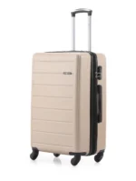 סט מזוודות קשיחות 4 יח' /28/24/19/17 אינץ' Swiss Voyager Lisbon בצבע שמפנייה – תמונה 3