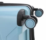 ⁦סט מזוודות קשיחות בלתי שבירות 3 יח' Swiss Royal Monaco 28/24/20 בצבע ג'ינס⁩ – תמונה ⁦4⁩