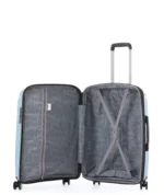 ⁦סט מזוודות קשיחות בלתי שבירות 3 יח' Swiss Royal Monaco 28/24/20 בצבע ג'ינס⁩ – תמונה ⁦5⁩