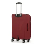 ⁦סט 3 מזוודות בד קלות  28| 24|20 אינץ' Swiss Voyager Alpine צבע בורדו⁩ – תמונה ⁦8⁩