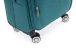 ⁦סט 3 מזוודות בד קלות  28| 24|20 אינץ' Swiss Voyager Alpine צבע טורקיז⁩ – תמונה ⁦5⁩