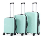 סט מזוודות קשיחות בלתי שבירות 3 יח' Swiss Voyager New York 28/24/20 בצבע מנטה – תמונה 2