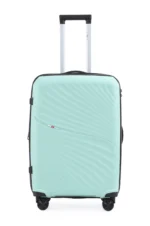 סט מזוודות קשיחות בלתי שבירות 3 יח' Swiss Voyager New York 28/24/20 בצבע מנטה – תמונה 4