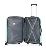 סט מזוודות קשיחות בלתי שבירות 3 יח' Swiss Voyager New York 28/24/20 בצבע מנטה – תמונה 6